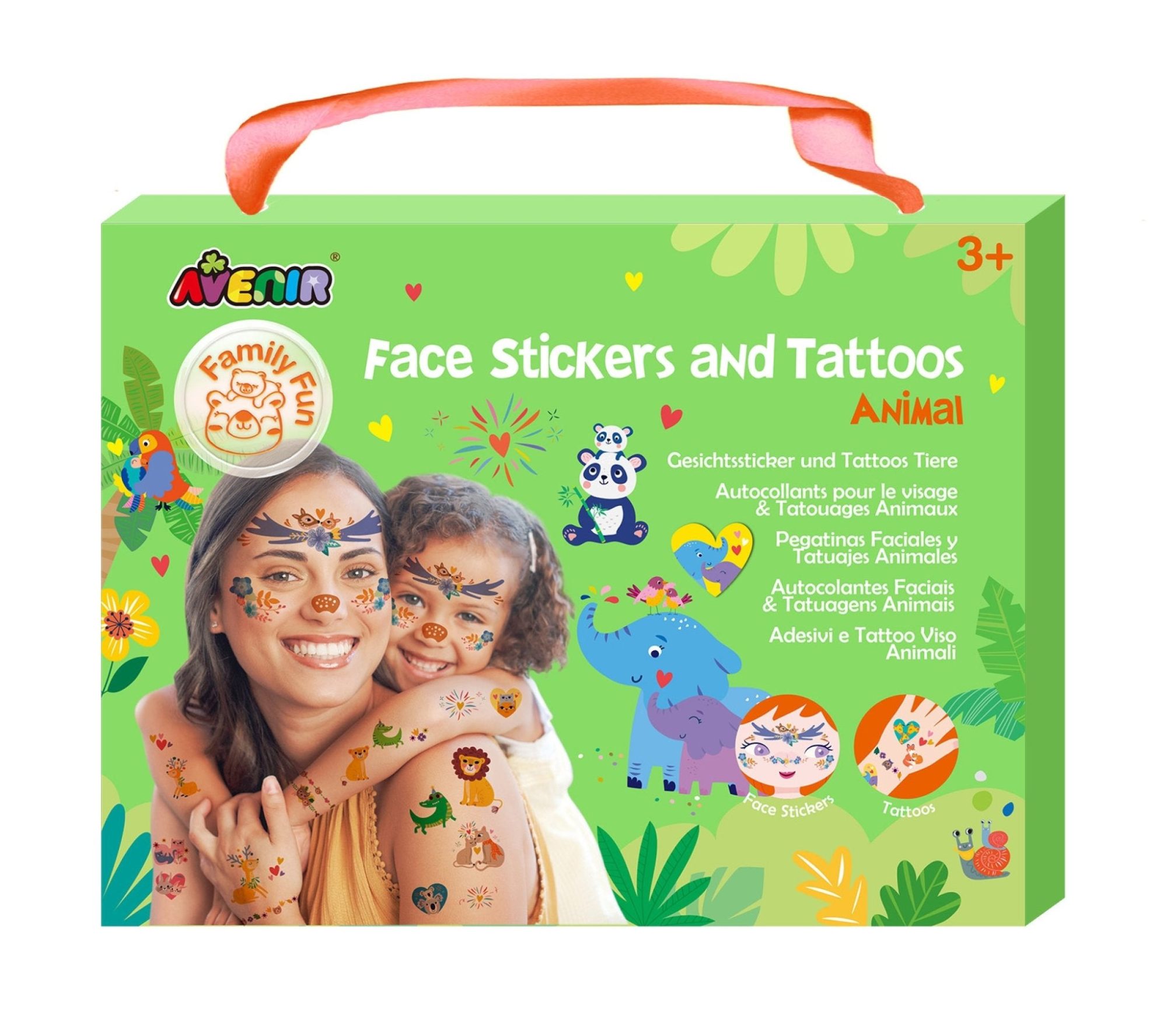 Avenir - Face Stickers and Tattoos Animal