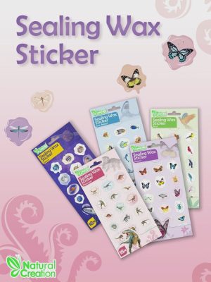 Avenir - Natural Creation Sealing Wax Sticker Birds